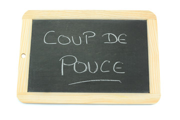 Obraz premium ardoise coup de pouce