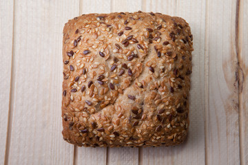 Seeds bread roll