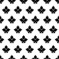 deciduous seamless pattern