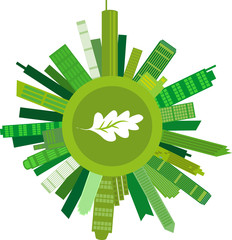 Umweltfreundliches Wachstum, Vektor