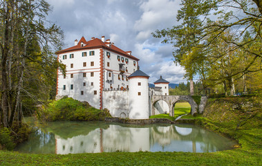 Fototapeta premium Sneznik castle, Slovenia