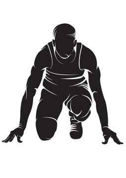 クラウチングスタート の画像 504 件の Stock 写真 ベクターおよびビデオ Adobe Stock