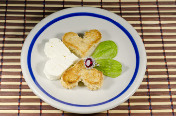 Just a little break of romance - breakfast with love