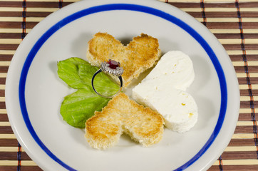 Just a little break of romance - breakfast with love
