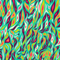 Fototapeta premium Floral seamles pattern.