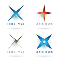 Letter X logo