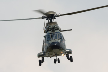 Fototapeta na wymiar Miltary helicopter