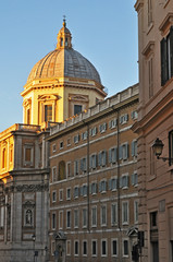 Fototapeta na wymiar La basilica di Santa Maria Maggiore - Roma