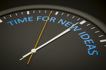 time for new ideas