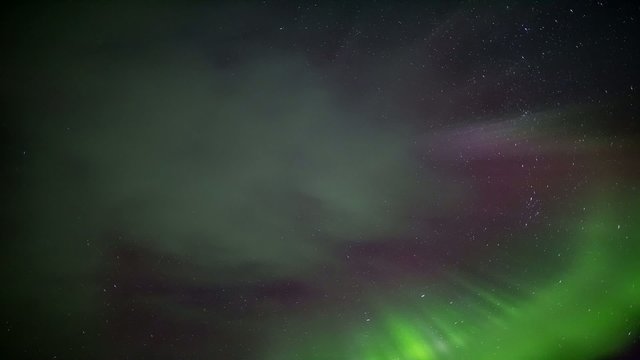 Northern Lights - Solar storm in the Arctic