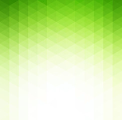 Abstract  green geometric technology background