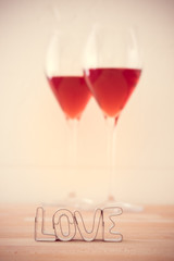Love and wine: brindisi di san valentino