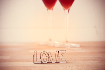 Love and wine: brindisi di san valentino