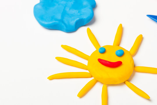 Plasticine sun