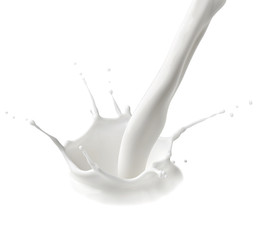 milk splash drop white liquid