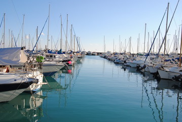 Fototapeta premium port bateau