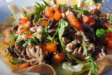 salade de poulpe