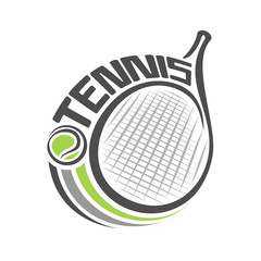 The image of a tennis racket