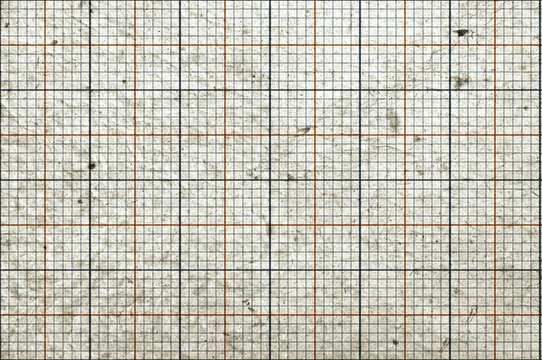 Blank, grungy graph paper
