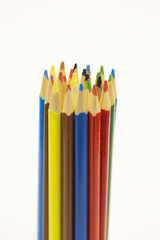 Colored pencils , can be used as a background