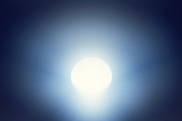 Deep tunnel leading to light. Concept