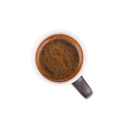 black coffee cup
