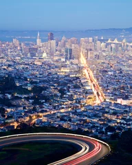 Selbstklebende Fototapeten San Francisco Cityscape © heyengel