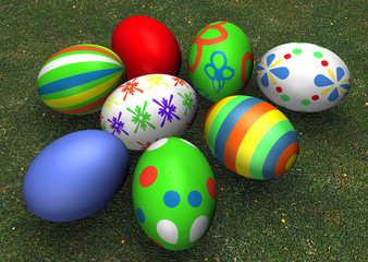 Easter eggs