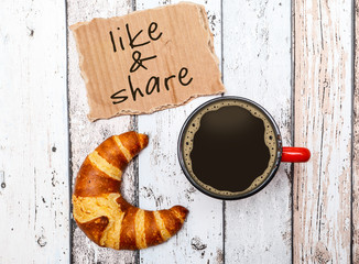 like & share