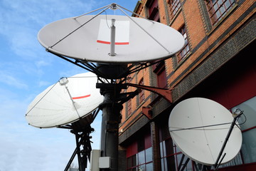 Satellite dishes