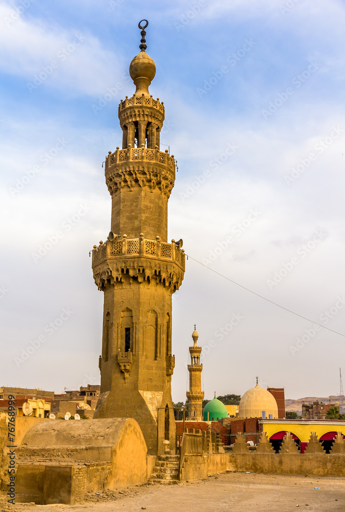 Sticker Minaret of the Mosque of Amir al-Maridani in Cairo - Egypt