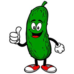 Pickle with Thumbs Up - 76769785