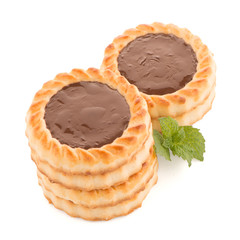 Chocolate tart cookies