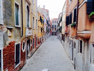 Fototapeta na wymiar calle de Venecia