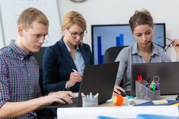 Using laptops at work