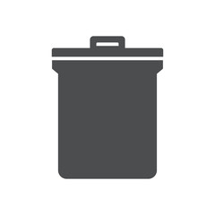 Unwanted Data Computer Trash Waste Icon Vector Concept