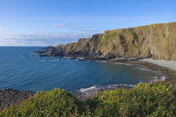 Hartland-quay Devon England UK