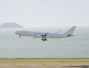 Commercial isolated passenger airplane