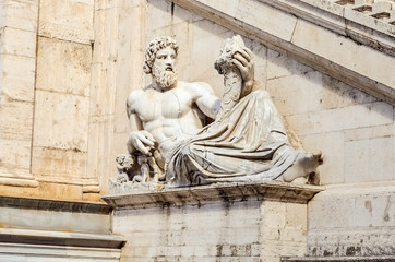 Allegoric Statue of Tiber River, Rome