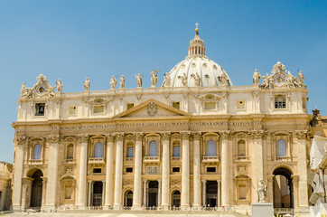 Fototapeta na wymiar St. Peter's Church, Vatican City