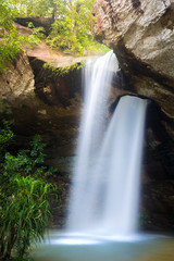 Obraz premium Waterfall in forest