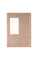 Ancient East Asia Kraft Book by Top View