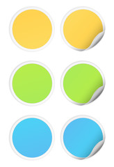 sticker icon round