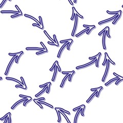 Seamless arrow pattern