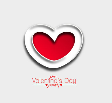 Valentine's Day Heart Design