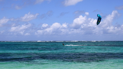 kitesurf sur lagon