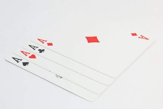 ace poker cards set
