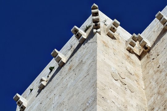 Particolare della Torre dell'Elefante a Cagliari