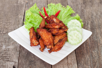 fried chicken wings