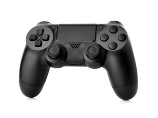 video game controller isolated on white background